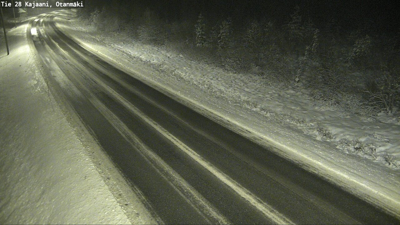 Weather Camera Image Väg 28 Kajana, Otanmäki, Kajaani, Kainuu