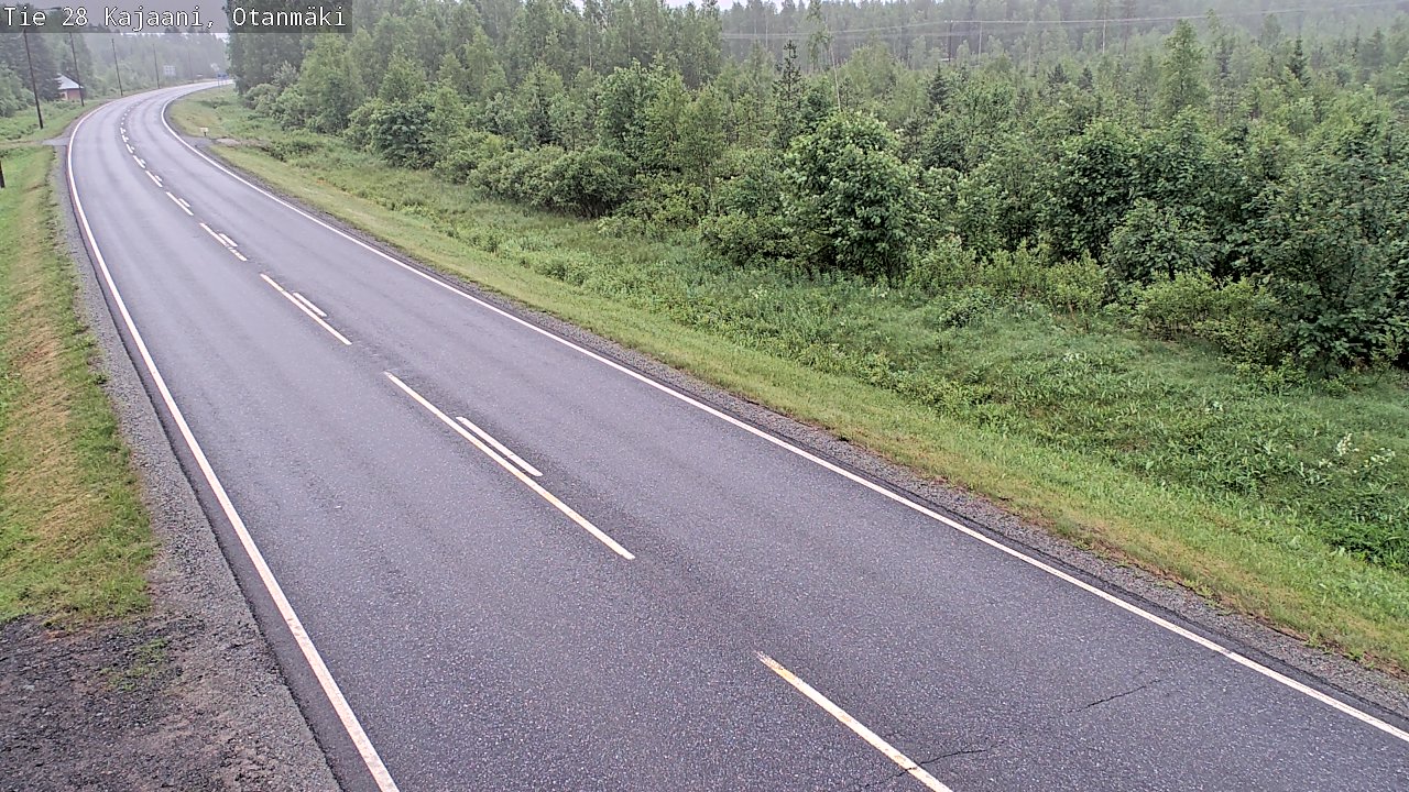 Kelikamerat Kuva Tie 28 Kajaani, Otanmäki, Kajaani, Kainuu