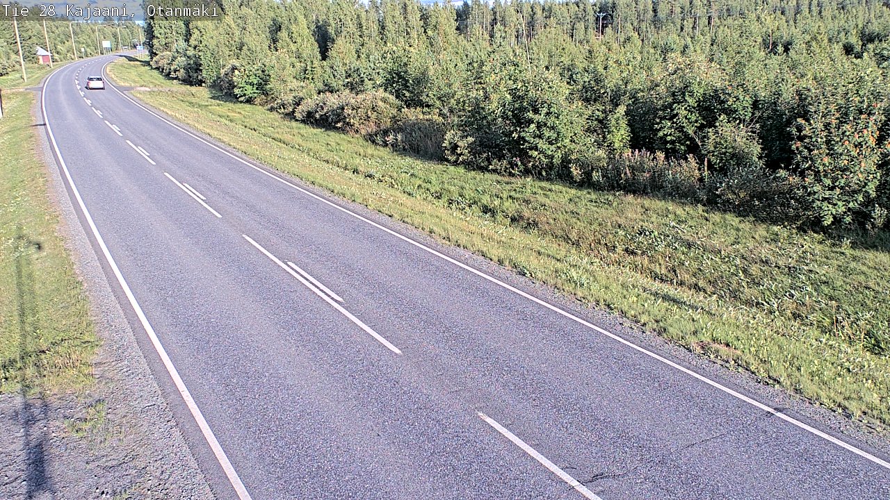 Kelikamerat Kuva Tie 28 Kajaani, Otanmäki, Kajaani, Kainuu