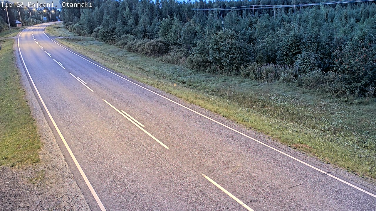 Kelikamerat Kuva Tie 28 Kajaani, Otanmäki, Kajaani, Kainuu