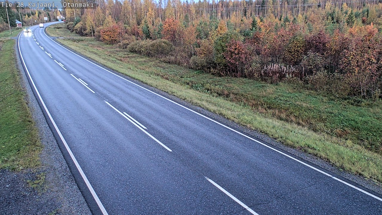 Kelikamerat Kuva Tie 28 Kajaani, Otanmäki, Kajaani, Kainuu