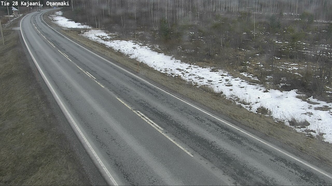 Weather Camera Image Road 28 Kajaani, Otanmäki, Kajaani, Kainuu