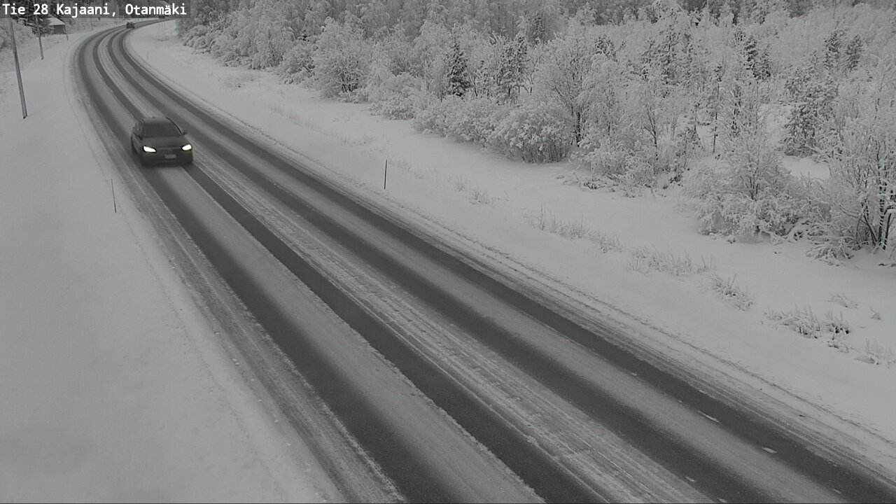 Weather Camera Image Road 28 Kajaani, Otanmäki, Kajaani, Kainuu