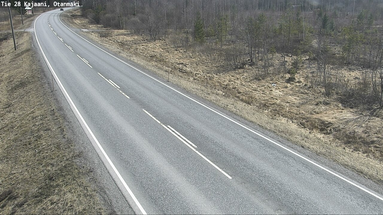 Kelikamerat Kuva Tie 28 Kajaani, Otanmäki, Kajaani, Kainuu