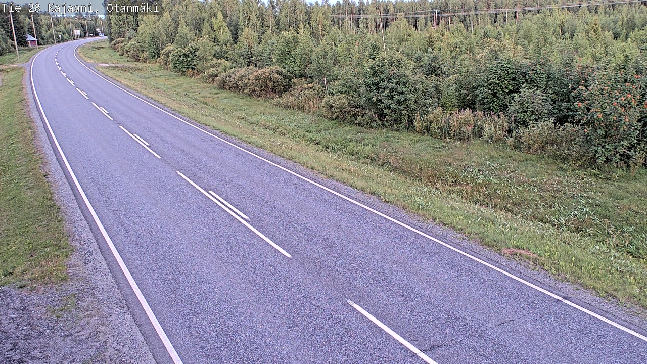 Kelikamerat Kuva Tie 28 Kajaani, Otanmäki, Kajaani, Kainuu