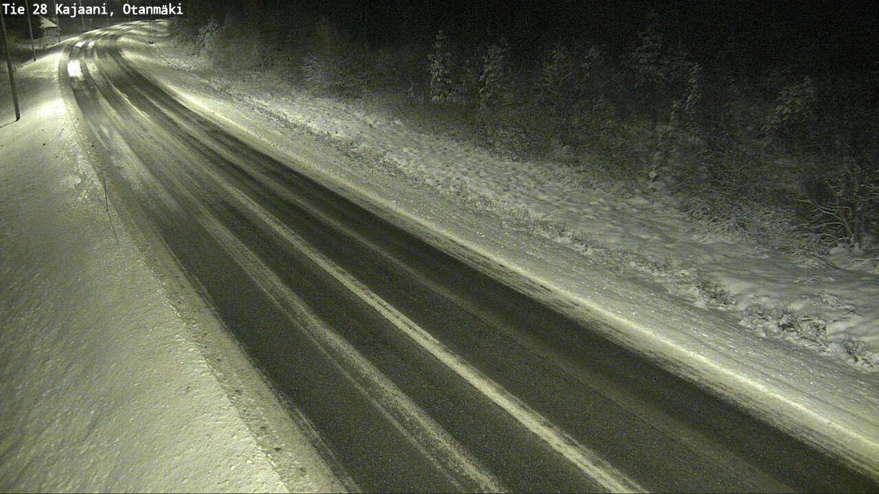 Weather Camera Image Väg 28 Kajana, Otanmäki, Kajaani, Kainuu