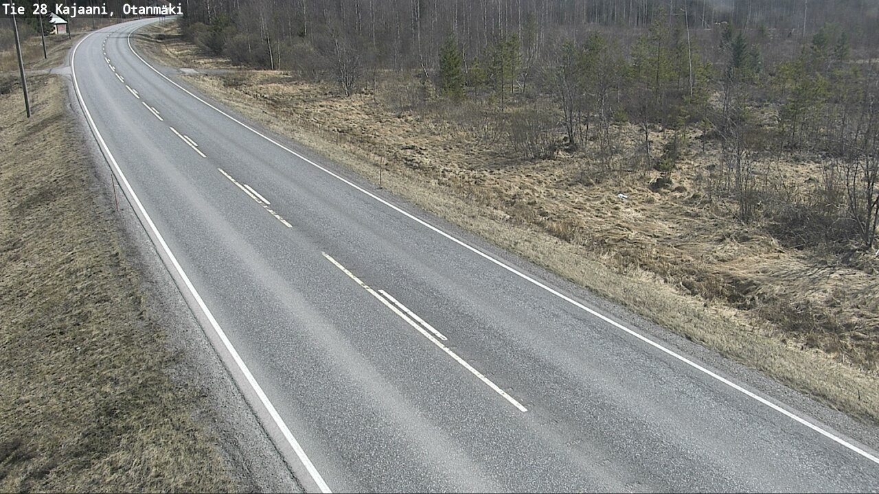 Kelikamerat Kuva Tie 28 Kajaani, Otanmäki, Kajaani, Kainuu