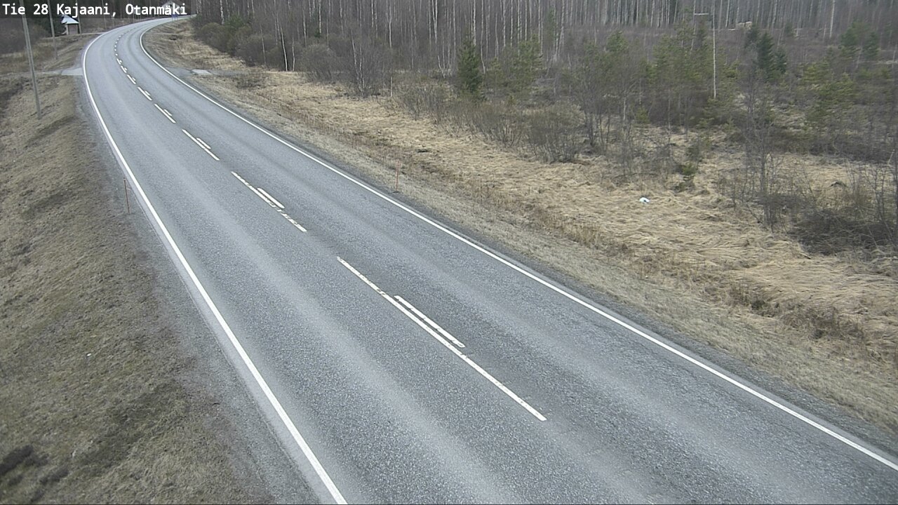 Weather Camera Image Road 28 Kajaani, Otanmäki, Kajaani, Kainuu
