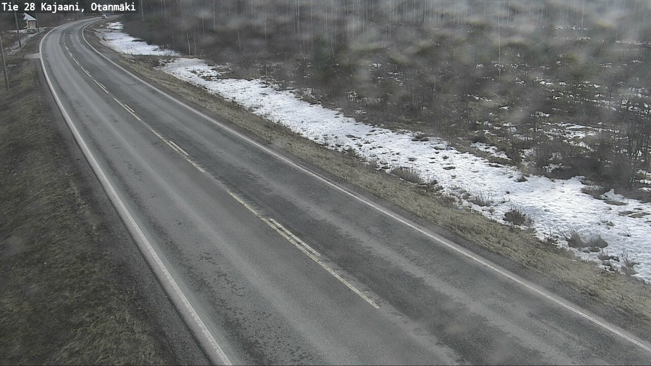 Weather Camera Image Road 28 Kajaani, Otanmäki, Kajaani, Kainuu