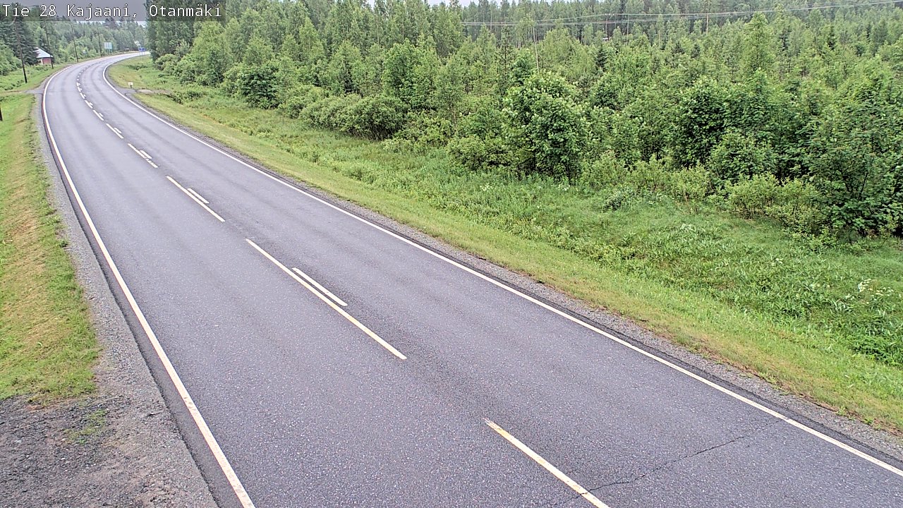 Kelikamerat Kuva Tie 28 Kajaani, Otanmäki, Kajaani, Kainuu