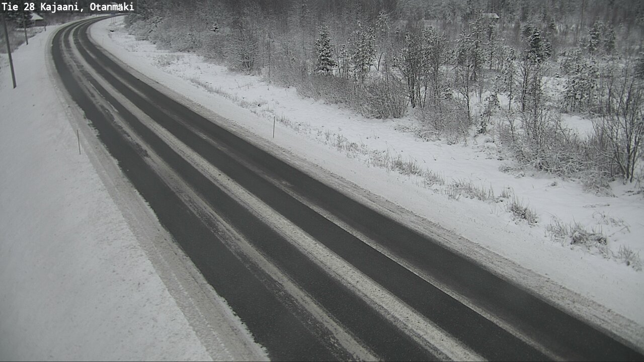 Weather Camera Image Väg 28 Kajana, Otanmäki, Kajaani, Kainuu