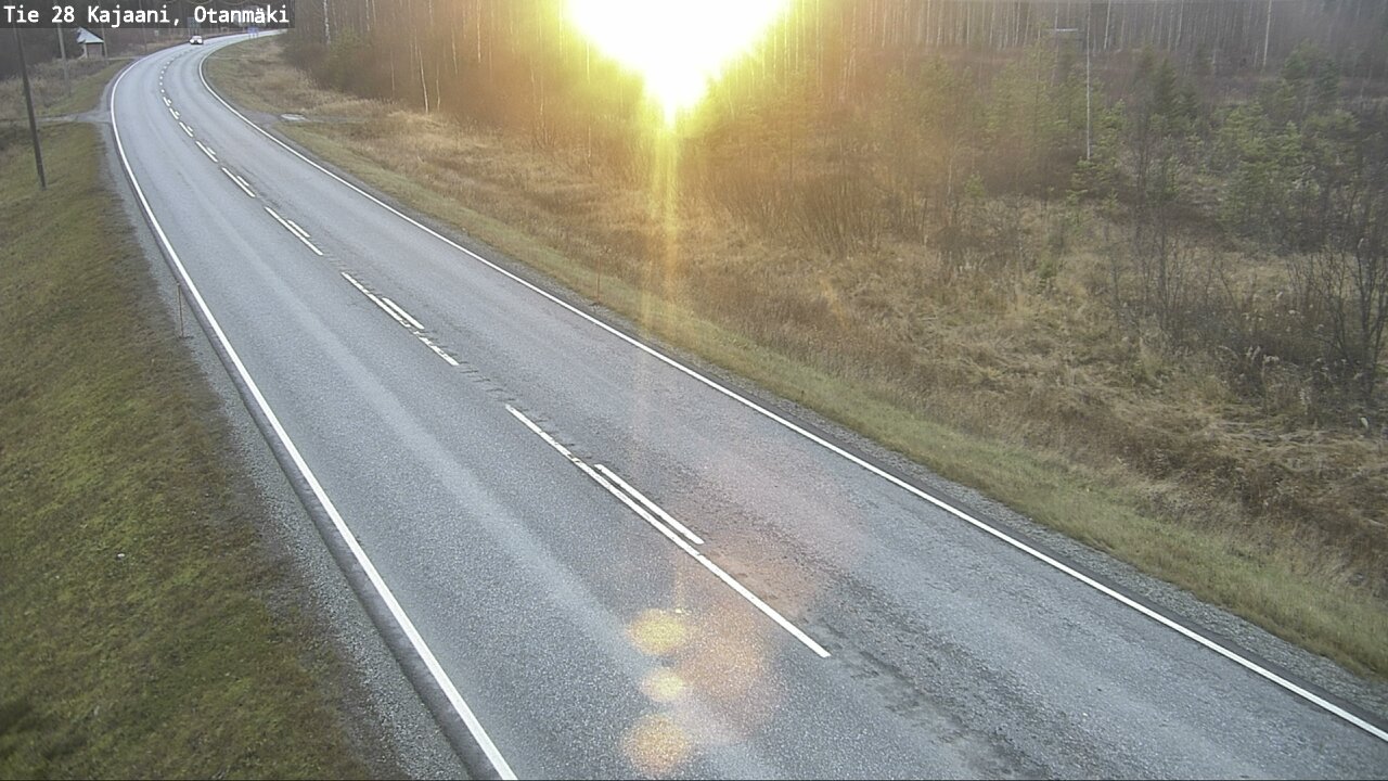 Kelikamerat Kuva Tie 28 Kajaani, Otanmäki, Kajaani, Kainuu