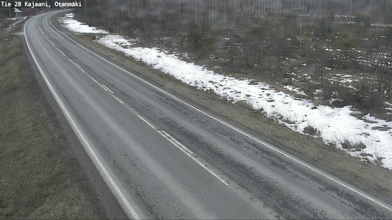Weather Camera Image Road 28 Kajaani, Otanmäki, Kajaani, Kainuu