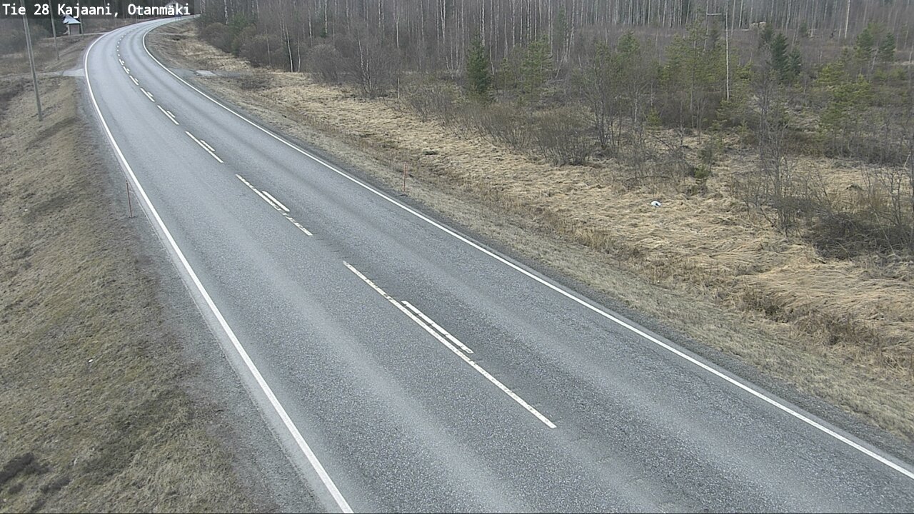 Weather Camera Image Road 28 Kajaani, Otanmäki, Kajaani, Kainuu