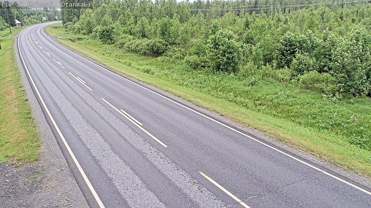 Weather Camera Image Road 28 Kajaani, Otanmäki, Kajaani, Kainuu