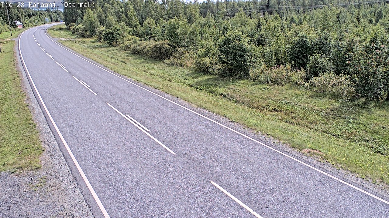 Weather Camera Image Road 28 Kajaani, Otanmäki, Kajaani, Kainuu
