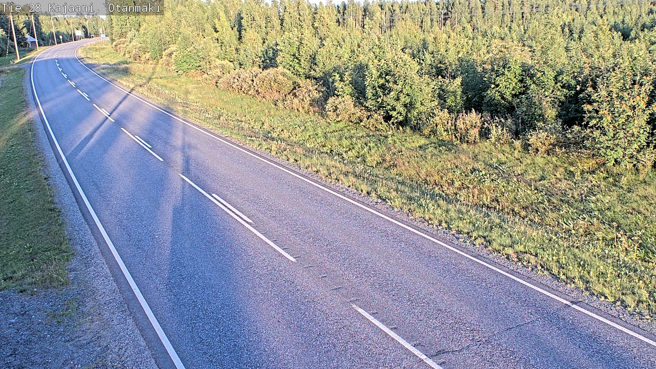 Kelikamerat Kuva Tie 28 Kajaani, Otanmäki, Kajaani, Kainuu