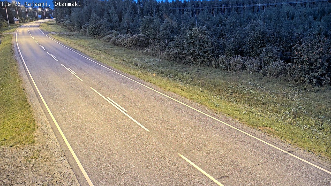 Kelikamerat Kuva Tie 28 Kajaani, Otanmäki, Kajaani, Kainuu