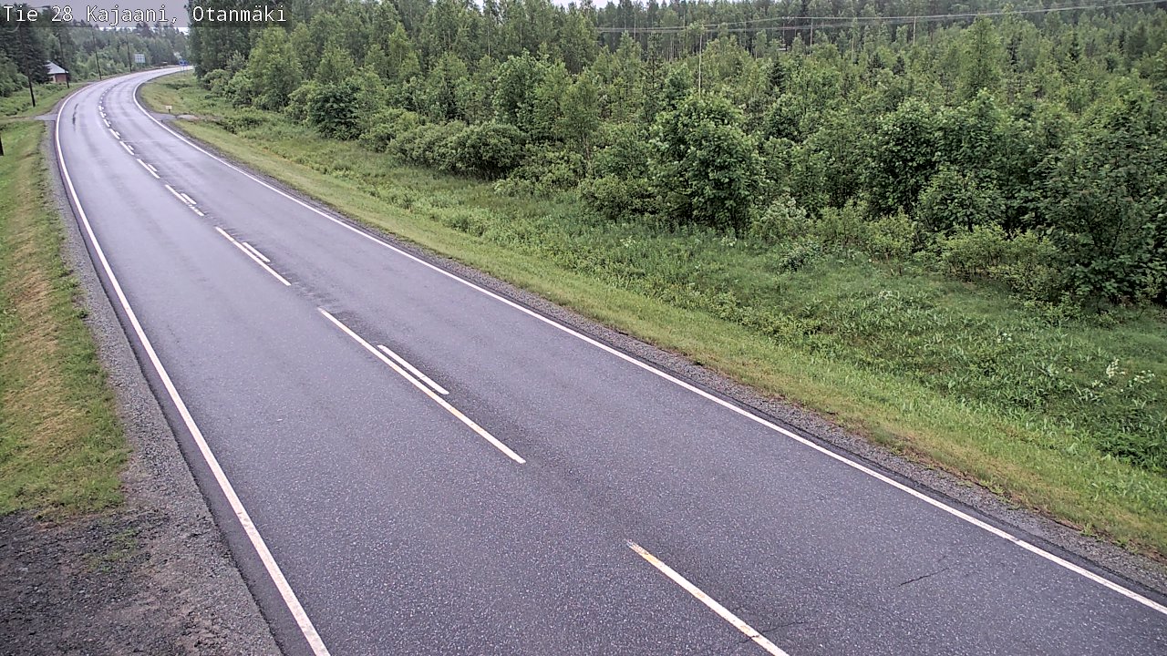 Kelikamerat Kuva Tie 28 Kajaani, Otanmäki, Kajaani, Kainuu