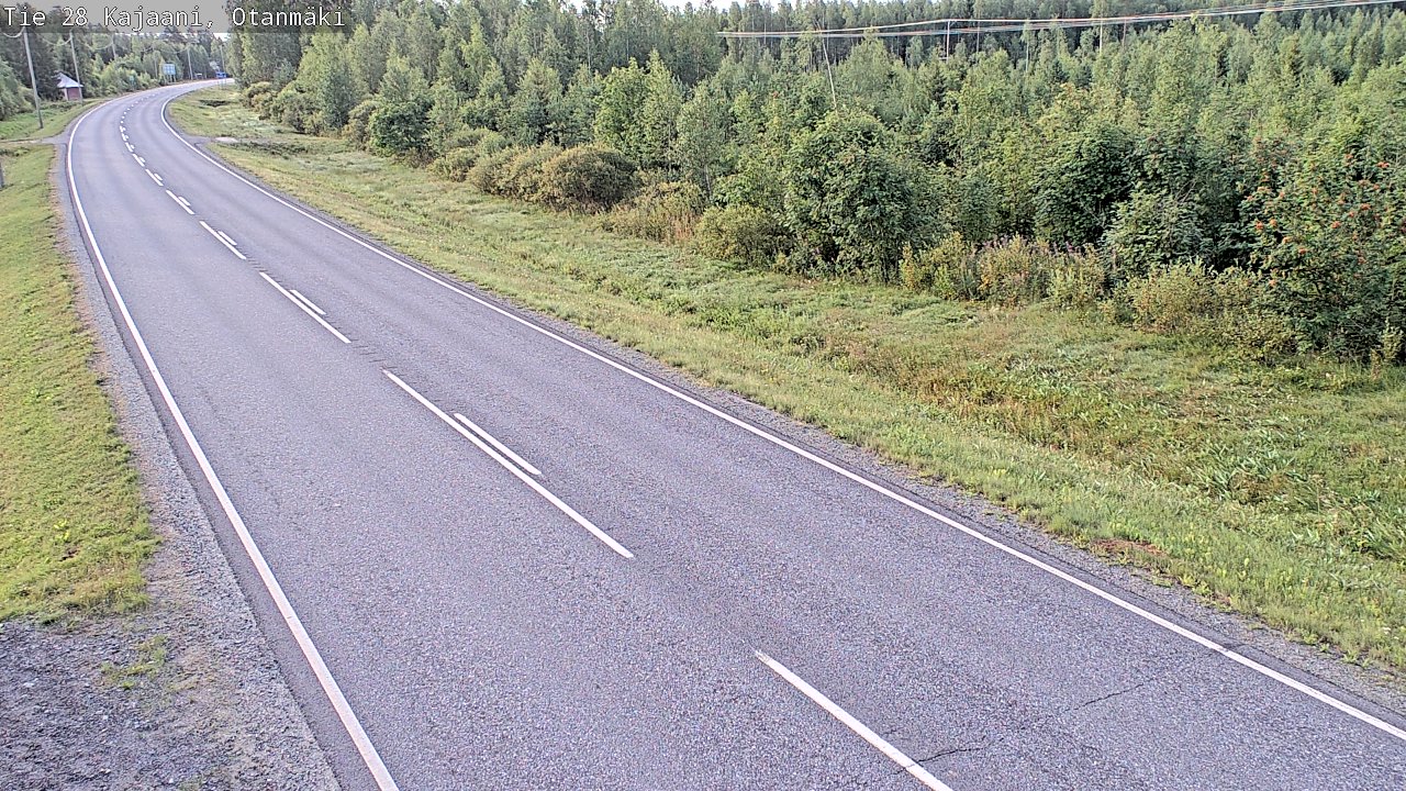 Kelikamerat Kuva Tie 28 Kajaani, Otanmäki, Kajaani, Kainuu