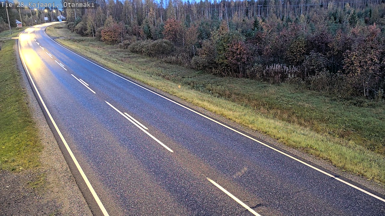 Kelikamerat Kuva Tie 28 Kajaani, Otanmäki, Kajaani, Kainuu
