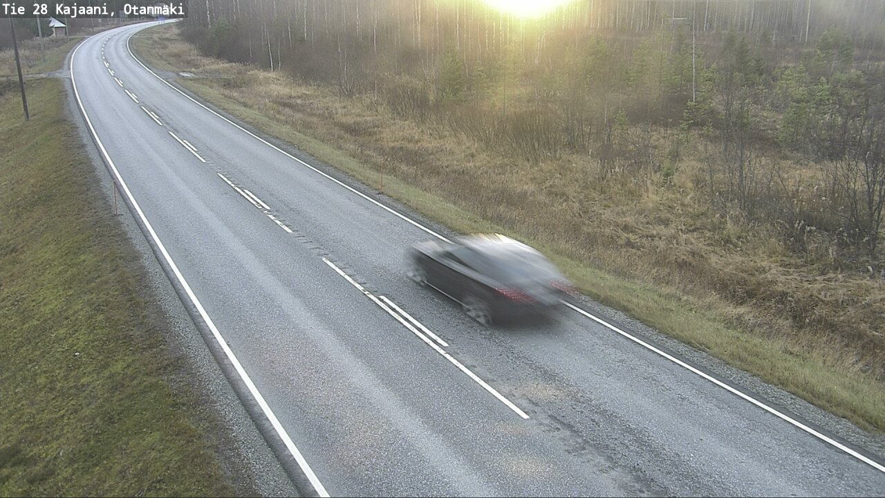 Kelikamerat Kuva Tie 28 Kajaani, Otanmäki, Kajaani, Kainuu