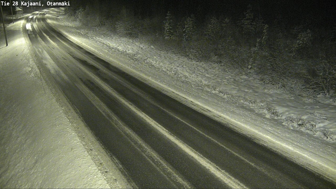 Weather Camera Image Väg 28 Kajana, Otanmäki, Kajaani, Kainuu