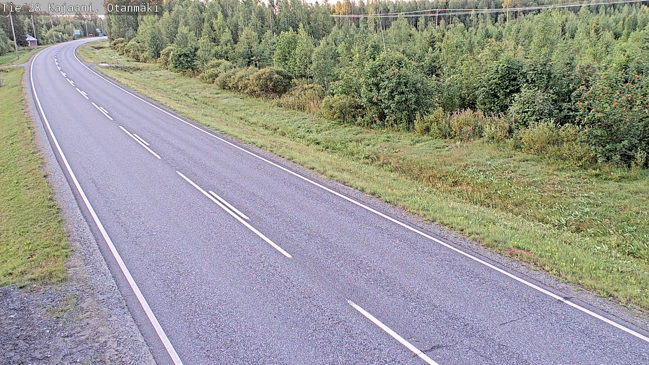 Kelikamerat Kuva Tie 28 Kajaani, Otanmäki, Kajaani, Kainuu