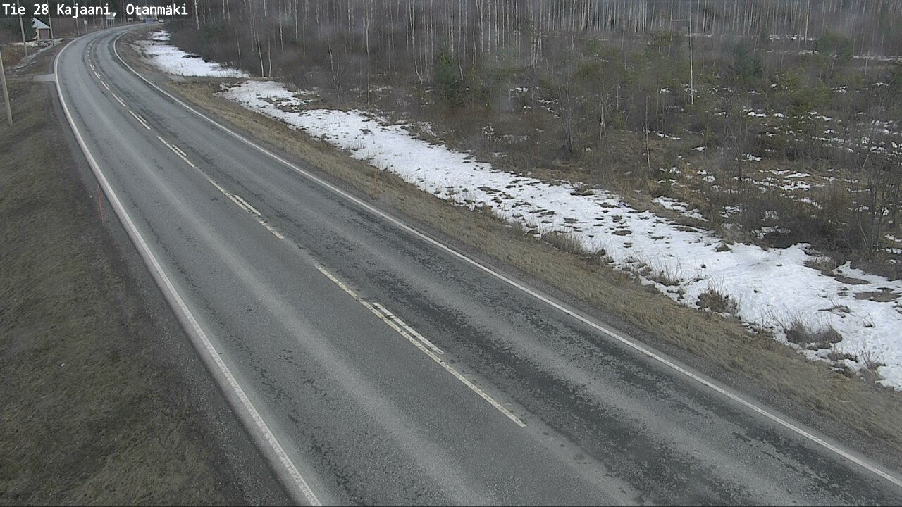 Weather Camera Image Road 28 Kajaani, Otanmäki, Kajaani, Kainuu