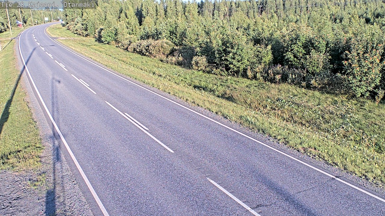 Kelikamerat Kuva Tie 28 Kajaani, Otanmäki, Kajaani, Kainuu