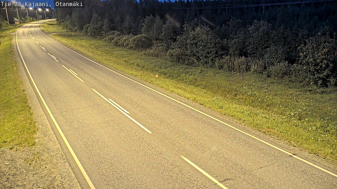Kelikamerat Kuva Tie 28 Kajaani, Otanmäki, Kajaani, Kainuu