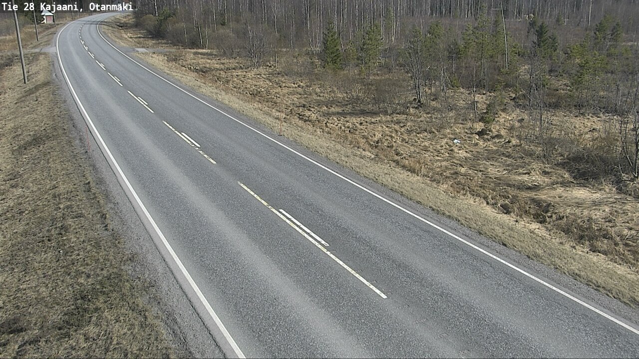Kelikamerat Kuva Tie 28 Kajaani, Otanmäki, Kajaani, Kainuu