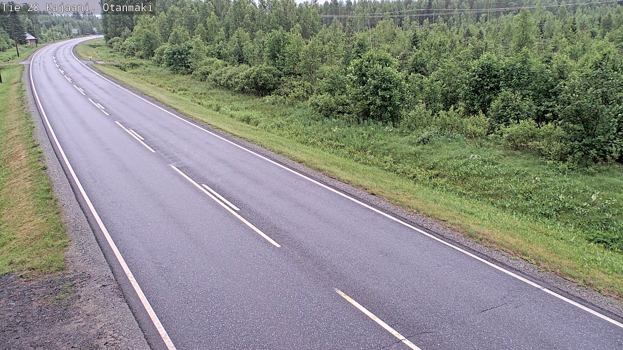 Kelikamerat Kuva Tie 28 Kajaani, Otanmäki, Kajaani, Kainuu