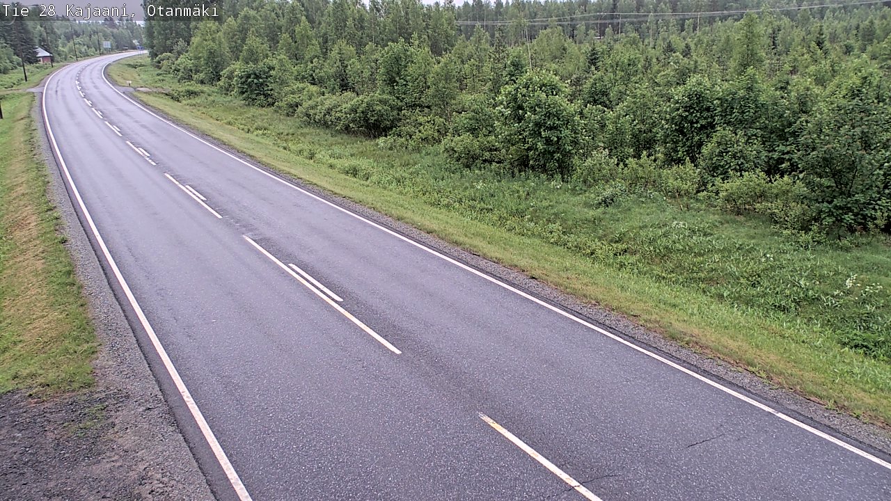 Kelikamerat Kuva Tie 28 Kajaani, Otanmäki, Kajaani, Kainuu