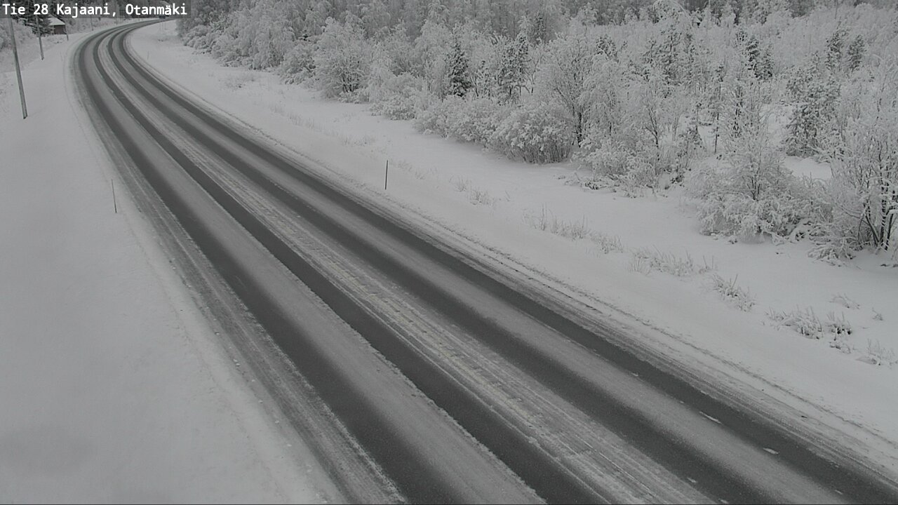 Weather Camera Image Road 28 Kajaani, Otanmäki, Kajaani, Kainuu