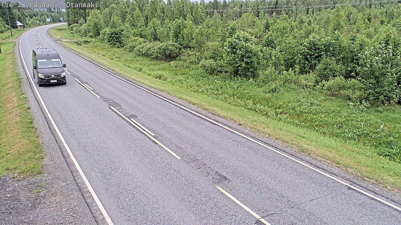 Weather Camera Image Road 28 Kajaani, Otanmäki, Kajaani, Kainuu