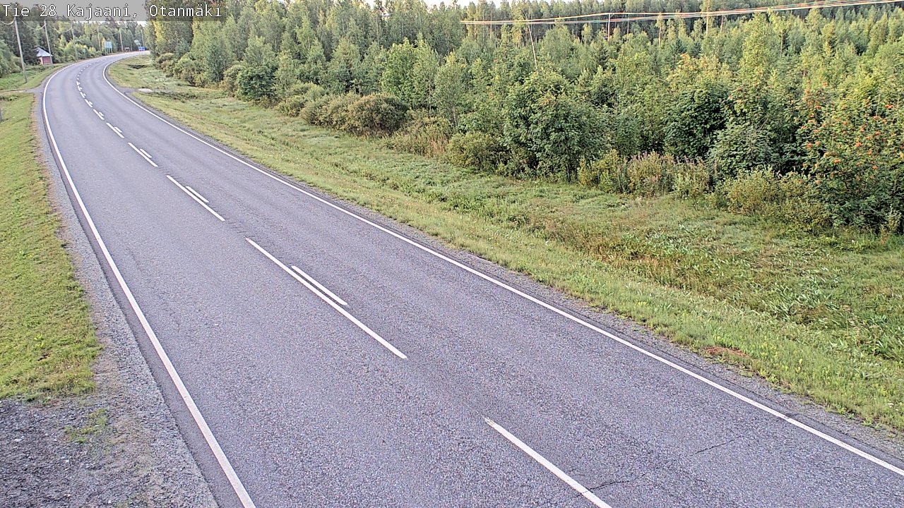 Kelikamerat Kuva Tie 28 Kajaani, Otanmäki, Kajaani, Kainuu