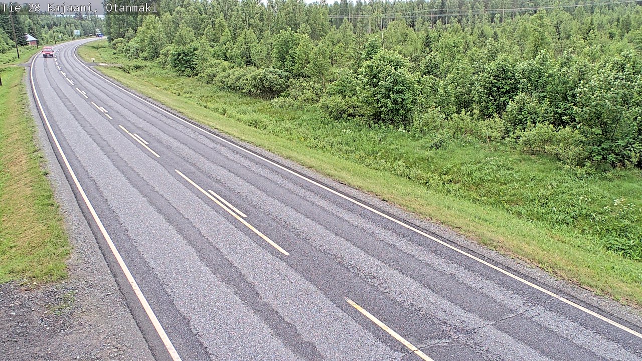 Weather Camera Image Road 28 Kajaani, Otanmäki, Kajaani, Kainuu
