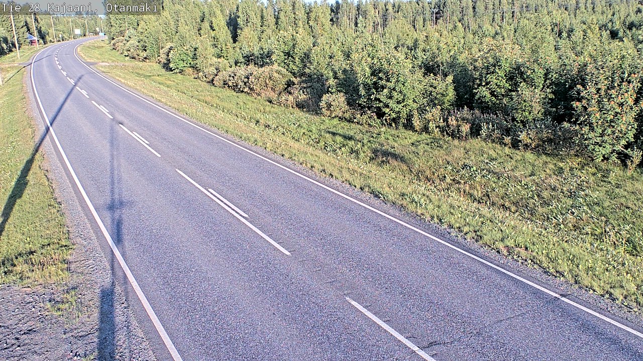 Kelikamerat Kuva Tie 28 Kajaani, Otanmäki, Kajaani, Kainuu