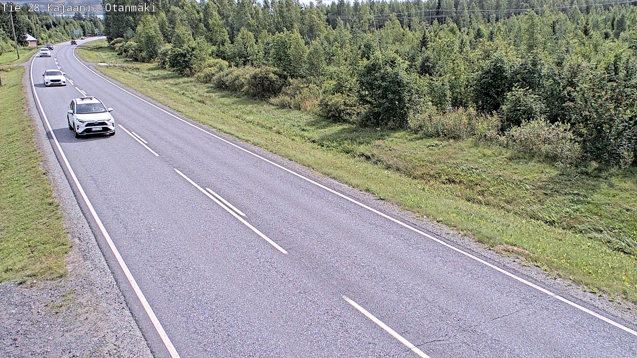 Weather Camera Image Road 28 Kajaani, Otanmäki, Kajaani, Kainuu