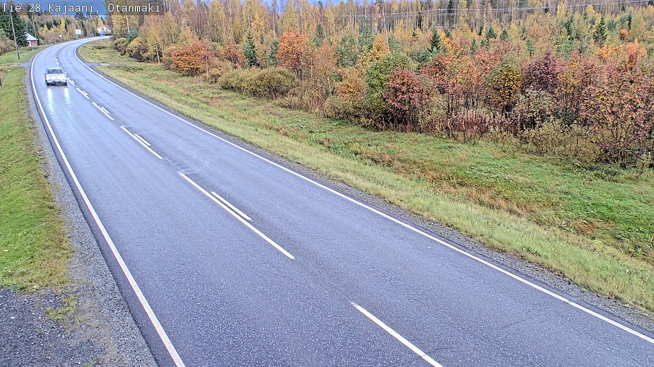Kelikamerat Kuva Tie 28 Kajaani, Otanmäki, Kajaani, Kainuu
