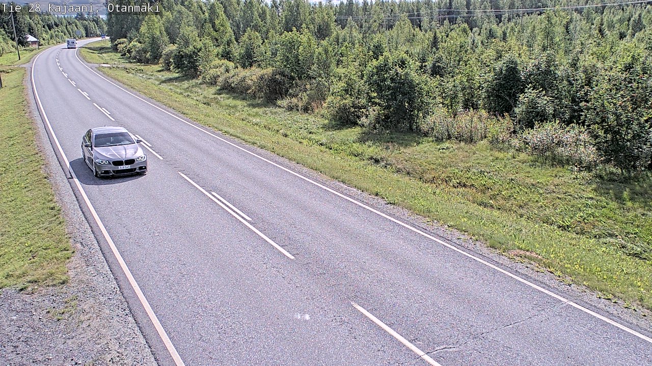 Weather Camera Image Road 28 Kajaani, Otanmäki, Kajaani, Kainuu