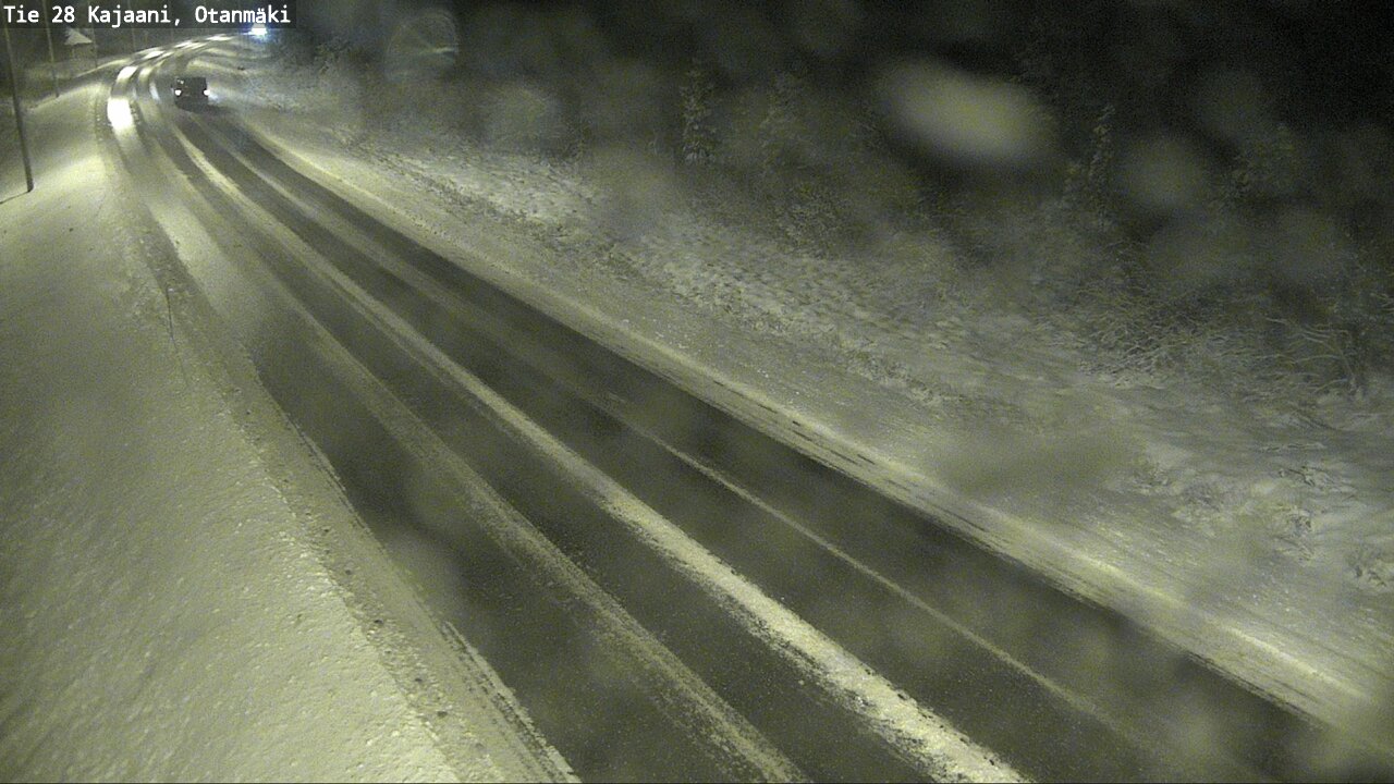 Weather Camera Image Väg 28 Kajana, Otanmäki, Kajaani, Kainuu