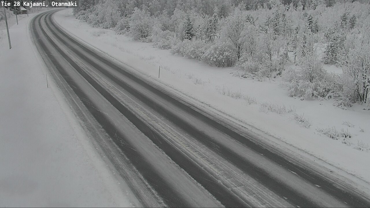 Weather Camera Image Väg 28 Kajana, Otanmäki, Kajaani, Kainuu