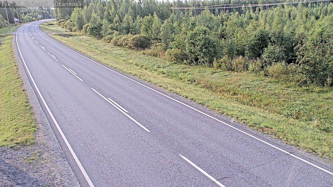 Kelikamerat Kuva Tie 28 Kajaani, Otanmäki, Kajaani, Kainuu