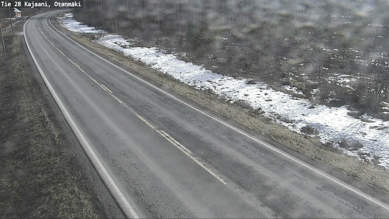 Weather Camera Image Väg 28 Kajana, Otanmäki, Kajaani, Kainuu