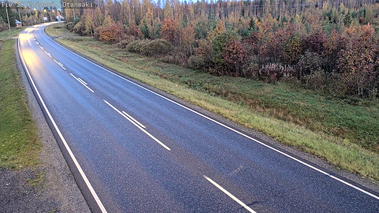 Kelikamerat Kuva Tie 28 Kajaani, Otanmäki, Kajaani, Kainuu