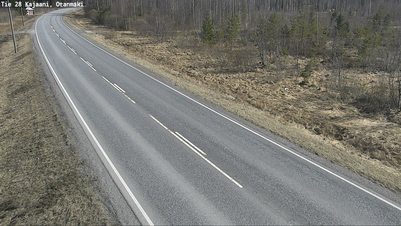 Kelikamerat Kuva Tie 28 Kajaani, Otanmäki, Kajaani, Kainuu
