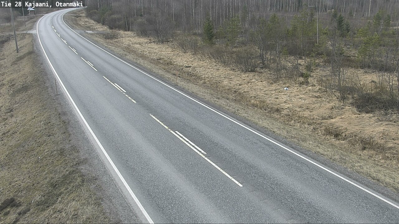 Weather Camera Image Road 28 Kajaani, Otanmäki, Kajaani, Kainuu