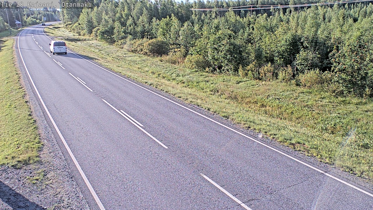 Kelikamerat Kuva Tie 28 Kajaani, Otanmäki, Kajaani, Kainuu